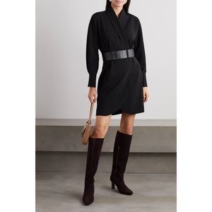 Equipment belted mini dress